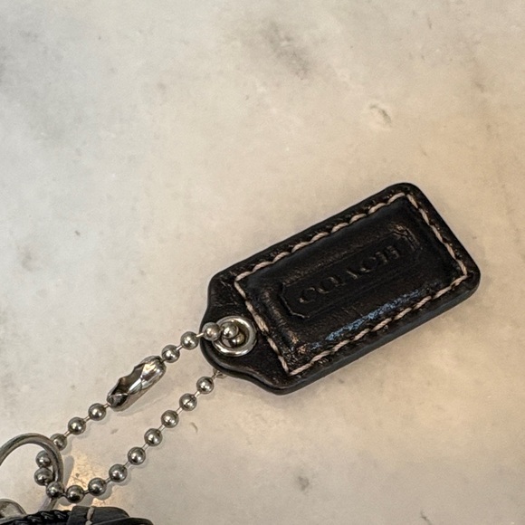 Coach Horse & Carriage Pleated Pouch Cosmetic Bag - Picture 5 of 15